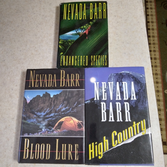 Nevada Barr Books- Novels by Anna Pigeon-3 Hardcover - Picture 1 of 10
